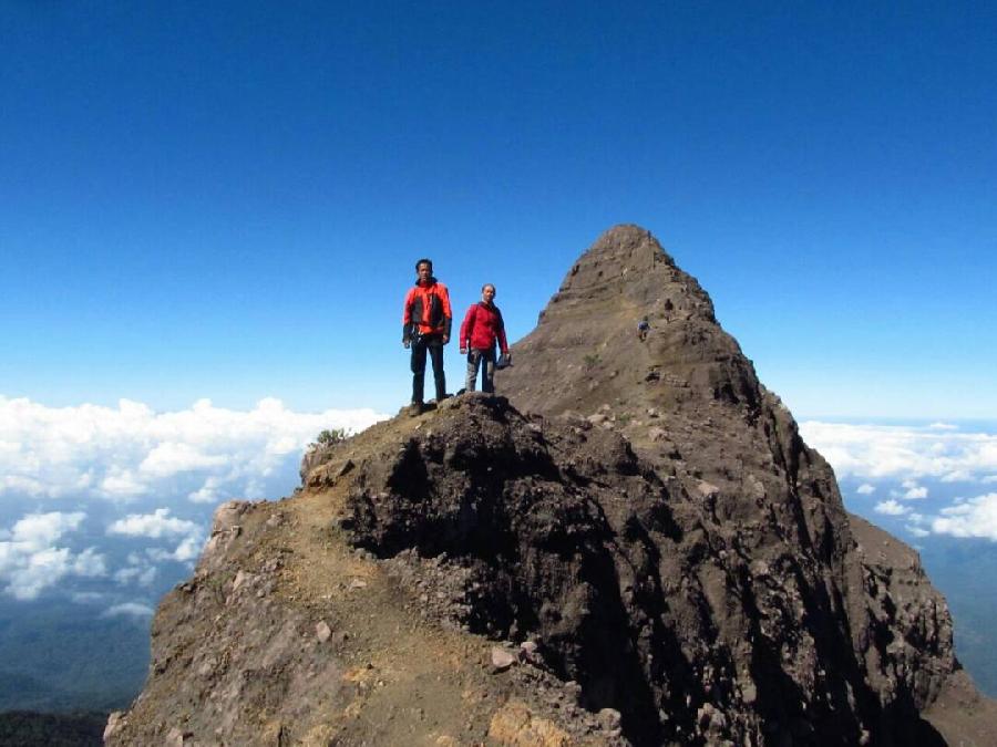 Ketinggian gunung ijen